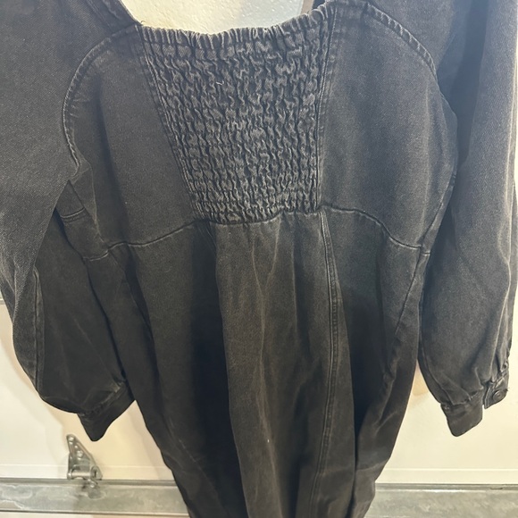 Target Future Collection Kahlana Barnfield Brown zip up denim dress - Picture 2 of 4